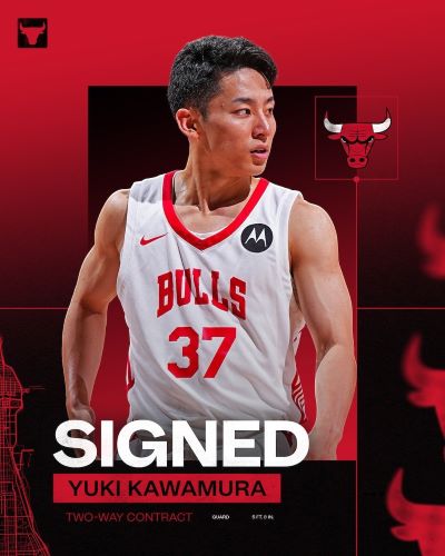 河村勇輝選手はブルズとツーウェイ契約